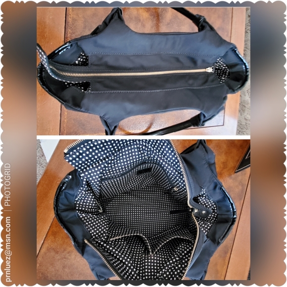 Kate Spade Black Satchel Handbag Gold Hardware - Picture 3 of 5